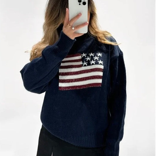 USA navy - Knit