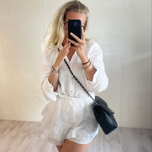 Maxime white - Playsuit - Cé Mouton