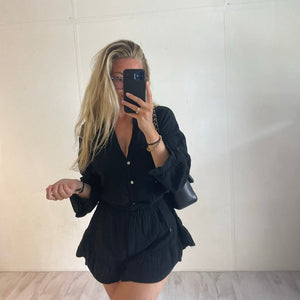 Maxime black - Playsuit - Cé Mouton