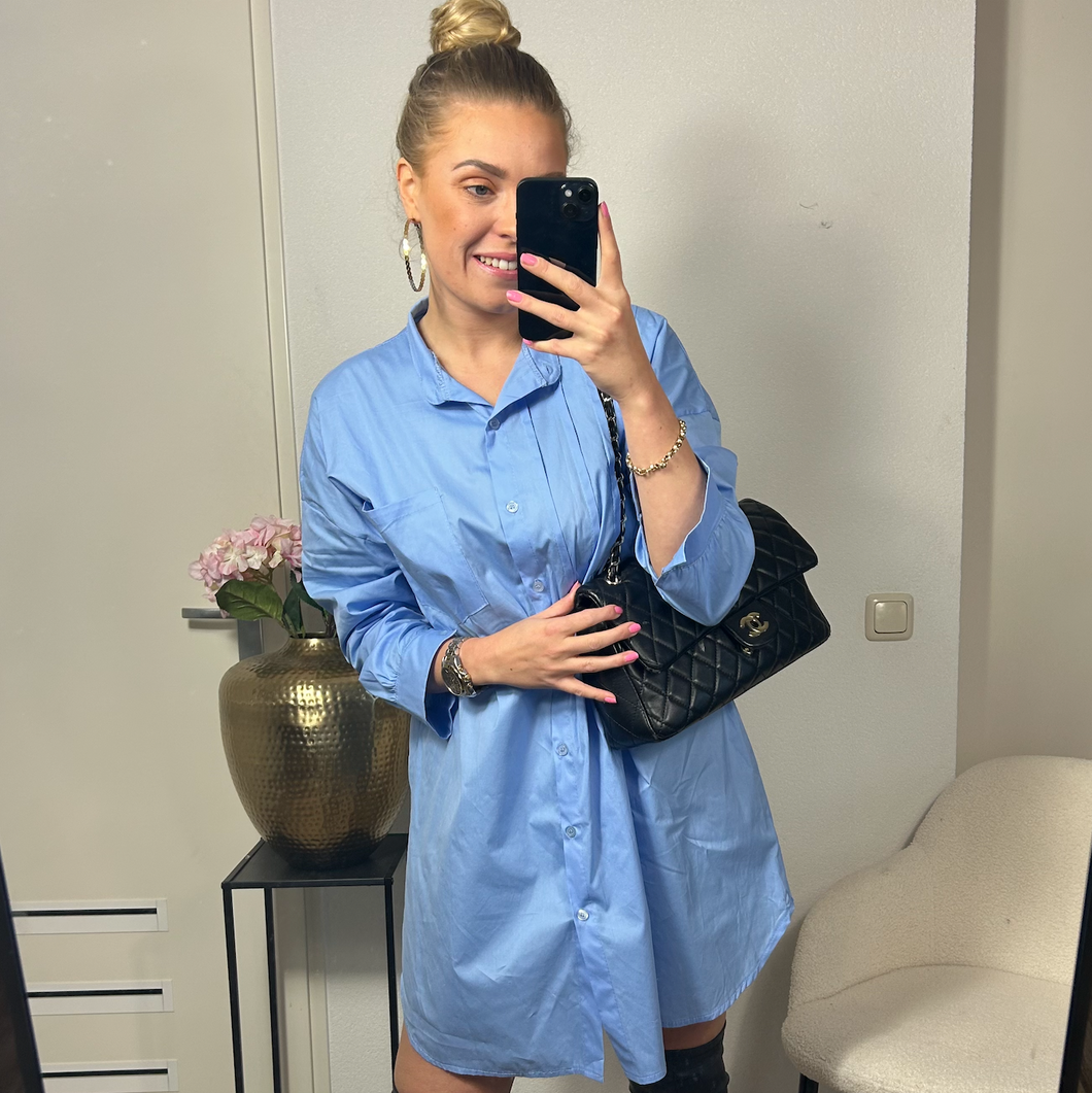 Sophia blue - Blouse - Cé Mouton