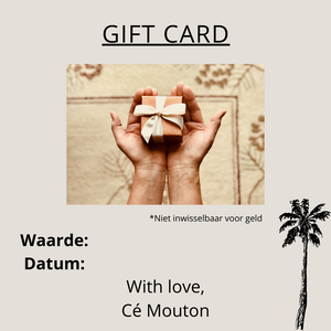 Cé Mouton - Gift card €5 - €50